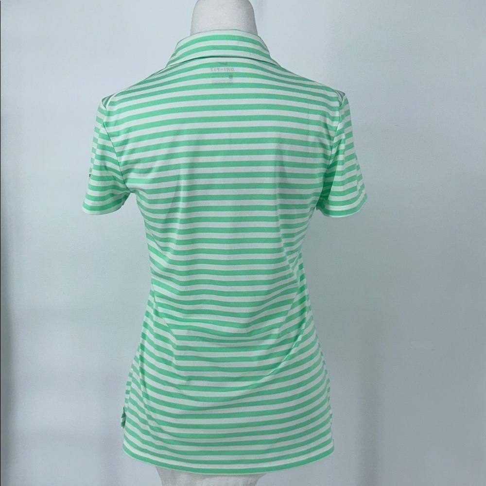 Nike Womens Polo Shirt Adult Extra Small Green Dri-Fit Golf Lightweight Ladies S - Picture 5 of 6